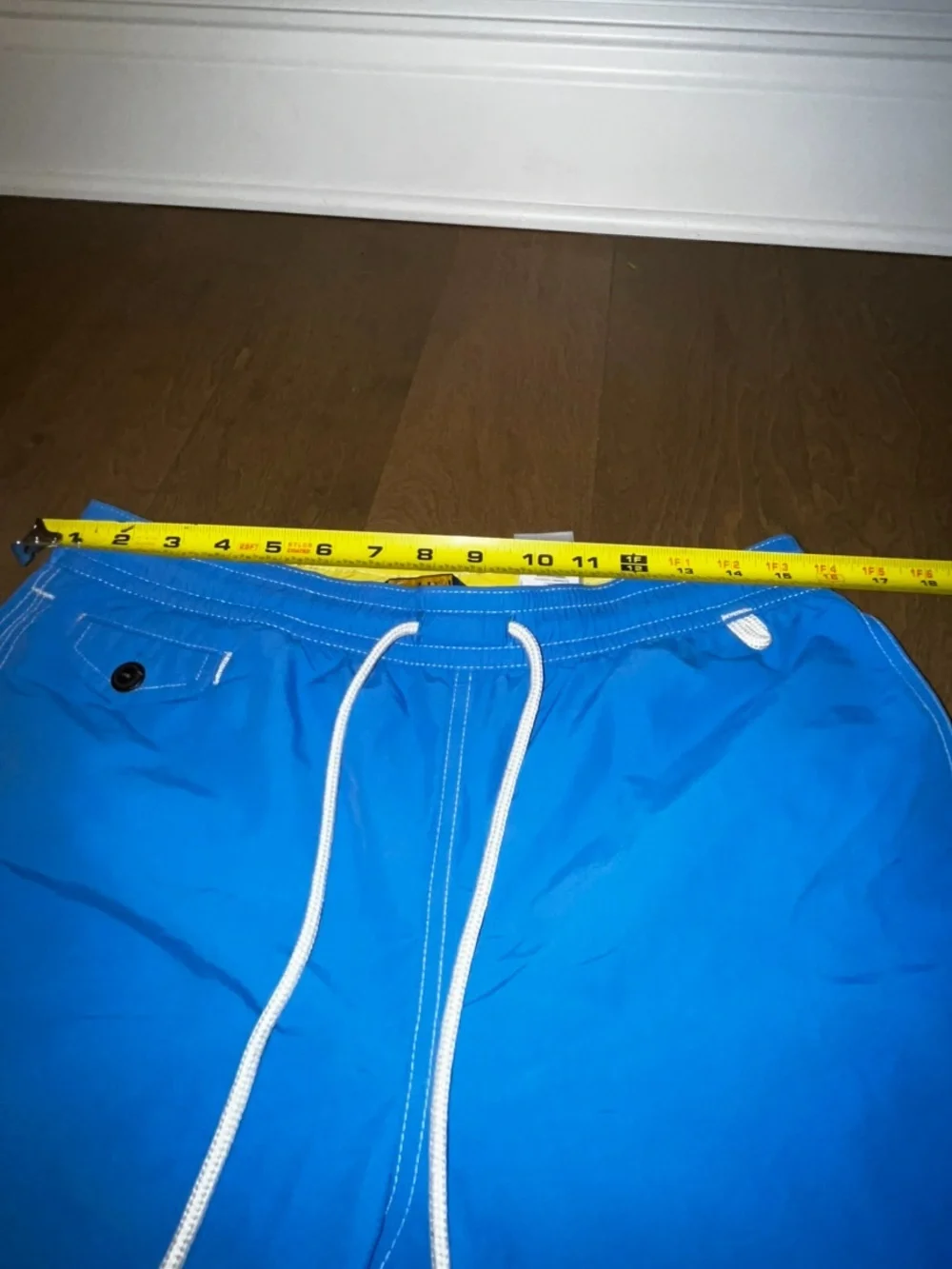 Polo Ralph Lauren Men’s Size Small 32” X 8” Blue Solid Board Short Swim Trunks